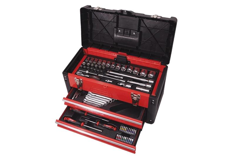 E09065 - Case complete with 104 KRAVM tools