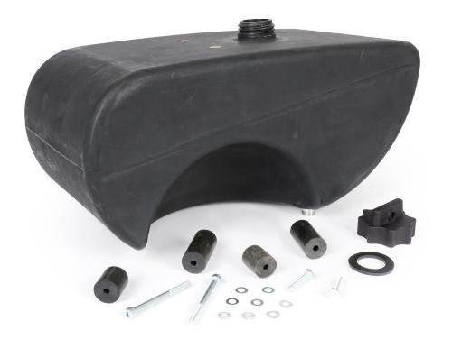 Serbatoio -BGM PRO, Lifetime XXL (12 l) TS1 + Standard- Lambretta LI, LIS, SX, TV (Serie 2-3), DL, GP - HDPE