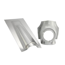 Komplette Verkleidung aus Metall zum Anschweißen mit rechteckigem Vespa-Emblem 125 GTR/TS/150/Sprint/180SS