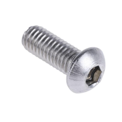 Vis à six pans creux nickelée m 6 x 8 pour ventilateur d'allumage VMC
