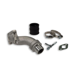 Malossi 24 mm intake manifold with 2-hole rigid connection for Vespa PK