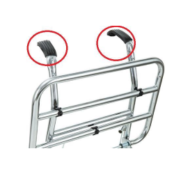 Pair of front luggage rack rubber pads Vespa (2PCS)