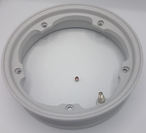 Cerchio tubeless VMC in lega canale 2.10x10" bianco opaco per Vespa PX - 50 - Primavera - ET3