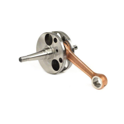 MEC EUR crankshaft, 57mm stroke, 110mm connecting rod for Vespa 150 VB1T, VL1-3T with bushing