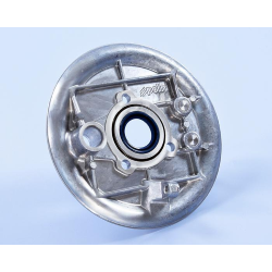 Polini rear brake shoe plate for Vespa 50, ET3, Primavera