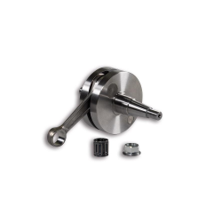 Malossi crankshaft, full shoulders, 51 stroke, 20 cone, 105 mm connecting rod