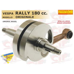 Albero motore PREDIERI E ABBATE MADE IN GERMANY tipo originale, corsa 57, Vespa Rally 180 codice Piaggio 131057
