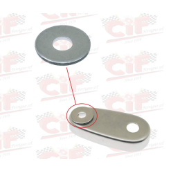 Scatoletta coprimozzo sospensione anteriore in metallo per Vespa 50 - 90 - Primavera - ET3 - PK50