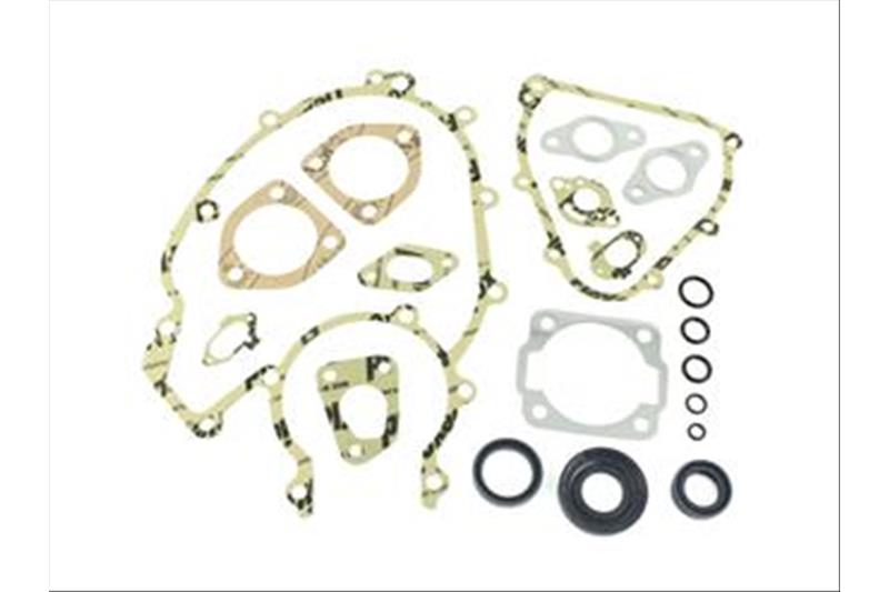 Series engine gaskets for Vespa PK 50 XL Rush with oil seals and O-rings with manifold attachment holes 3