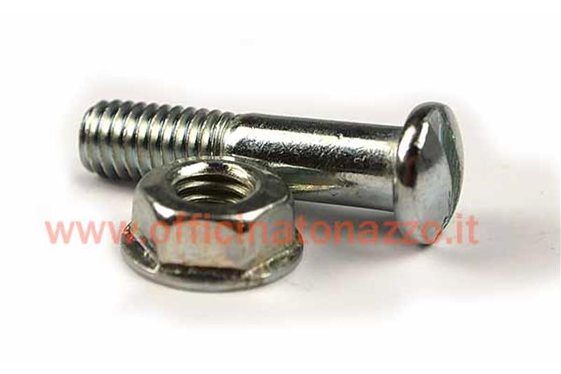 Screw M6x29 mm, rounded head, handlebar clutch lever for Vespa PK 50-125 XL FL / HP / N / XL2