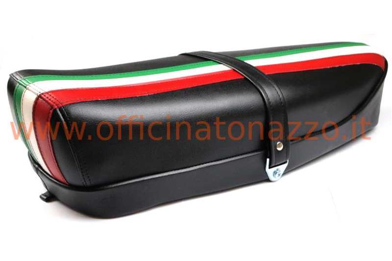 vespa primavera saddle without lock with italian flag