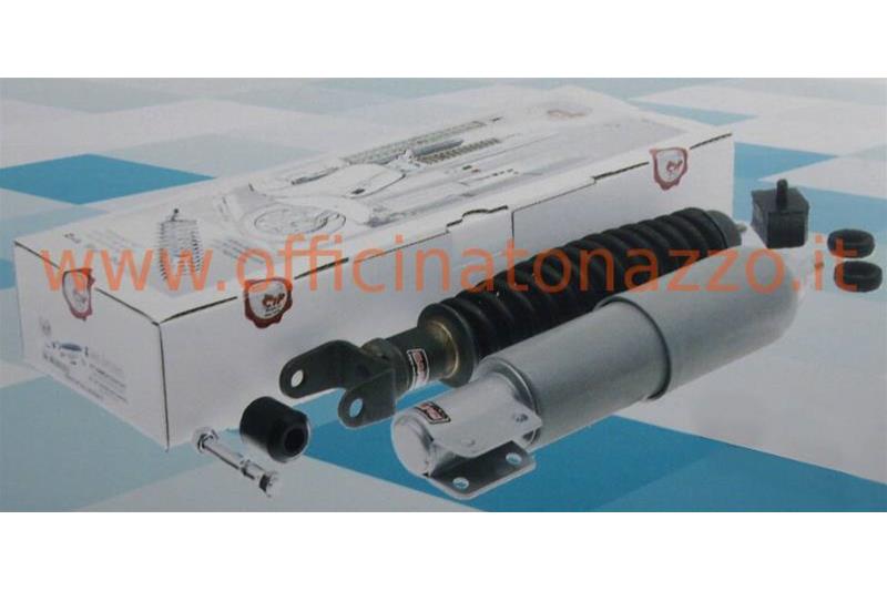 Coppia ammortizzatori anteriore grigio e posteriore fosfatato per vespa PX- PE - PX PE ARCOBALENO - PX 125-150-200