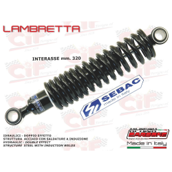 Ammortizzatore posteriore SEBAC per Lambretta LI 2^ SERIE