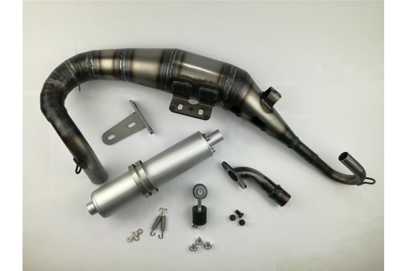 Marmitta VMC Artigianale per Vespa ET3, Primavera, Special completa di silenziatore.