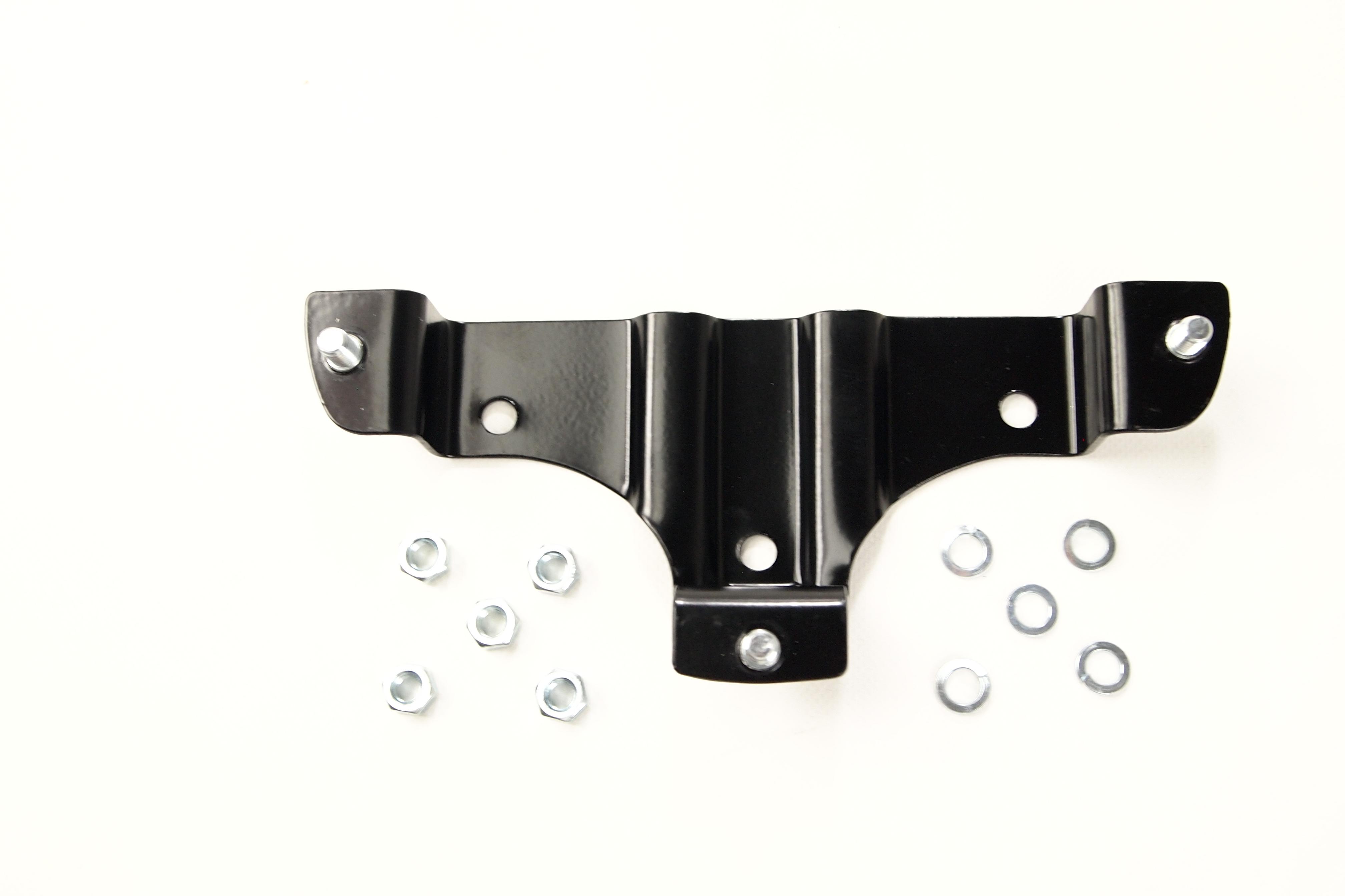 Black spare wheel holder bracket for Vespa PK
