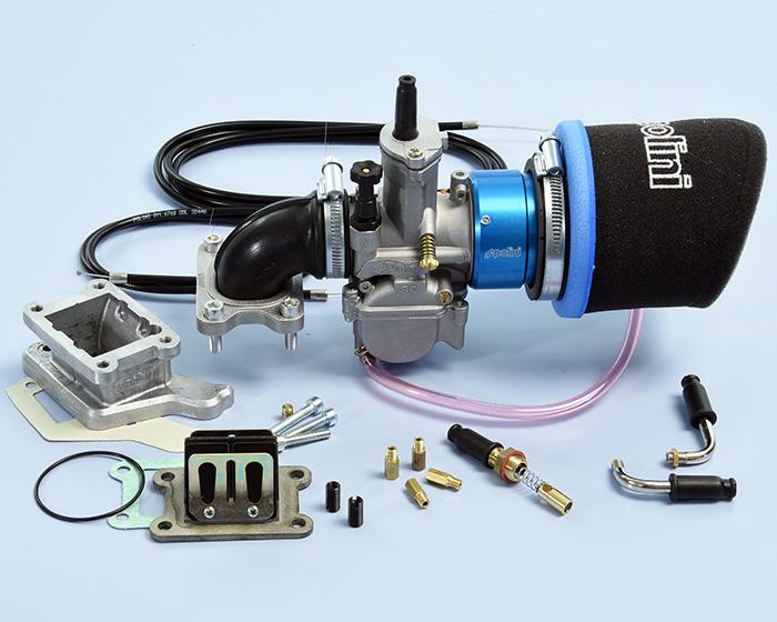 Kit carburador Polini con válvula de láminas Ø 30 para Vespa PX-PE