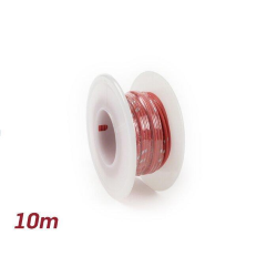 Elektrokabel – UNIVERSAL 0,85 mm² – 10 m – rot