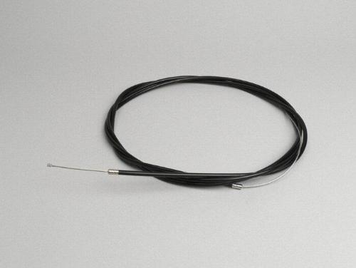 Cavo universale -Ø=1,2mm x 2500mm, guaina = 2200mm, nipplo Ø=3,0mm x 3mm- usato come cavo gas - trecciato PE - nero