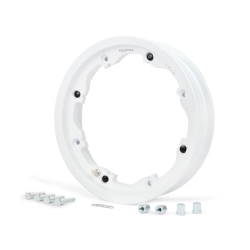 Felge – BGM PRO, ohne Schlauch, 2,10-10 Zoll, Aluminium – Lambretta LI (Serie 1-3), LI S, SX, TV (Serie 2-3) – weiß