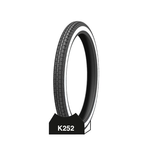 Neumático Kenda 2.25-17 33L pared blanca para ciclomotor Ciao