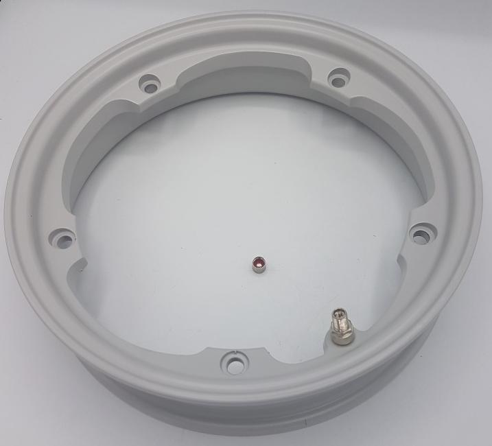 VMC tubeless alloy rim 2.10x10 "matt white for Vespa PX - 50 - Primavera - ET3