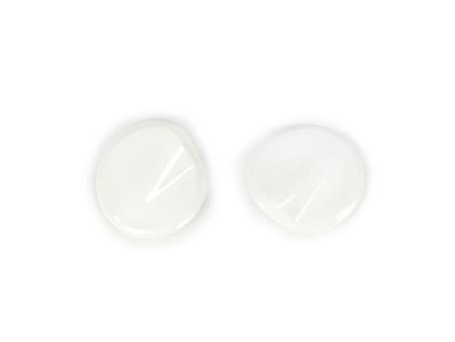 Coppia tappi copriforo specchietto -BGM PRO- Vespa GTS 125-300 (ZAPMA3100, ZAPMA3200, ZAPMA3300) GTS HPE, Supertech (ZAPMA3600) - bianco (544)