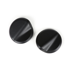 Coppia tappi copriforo specchietto -BGM PRO- Vespa GTS 125-300 (ZAPMA3100, ZAPMA3200, ZAPMA3300) GTS HPE, Supertech (ZAPMA3600) - nero opaco (099/c)
