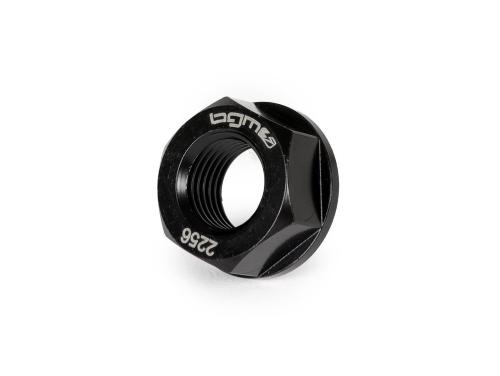 Dado volano BGM PRO BGM2256 flangiato M12 x 1,25 in acciaio 42CrMo4. Per Vespa PX, T5, Cosa, PK XL e PK125 ETS compatibili.