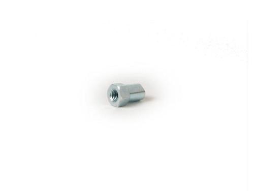 Dado zigrinato per cavo freno -BGM ORIGINAL M6 x 1,0mm, SW10- cavo del freno anteriore Vespa PK, cavo del freno posteriore Vespa T5 125cc, conversione Vespa PX
