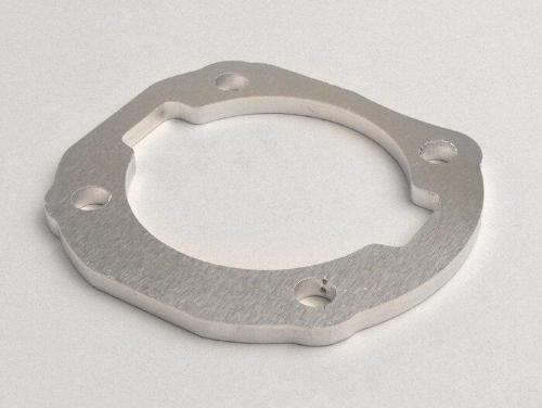 Distanziale base cilindro BGM ORIGINAL WS5159 in alluminio da 5,0 mm per gruppi Polini 133 cc su Vespa Smallframe compatibili.