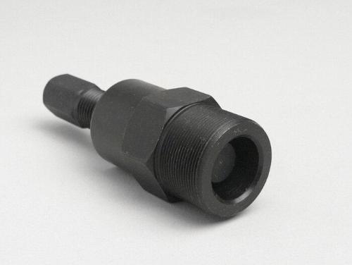 Estrattore BGM ORIGINAL BGM8811 con M26x1 interno per frizioni Vespa Smallframe e M28x1 esterno per volani Vespa e Piaggio 2T compatibili.