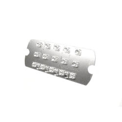 Parabola LED BGM 7670923 per fanali Lambretta LI, LI Special, SX e TV delle serie compatibili. 12 V AC/DC, luce posizione e stop, solo inserto.