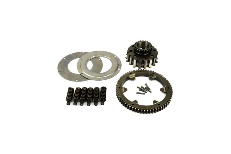 Primaria Pinasco Z23-64 denti dritti con pignone (8 molle) completo di parastrappi per Vespa PX dal 1998 in poi e BULL CLUTCH