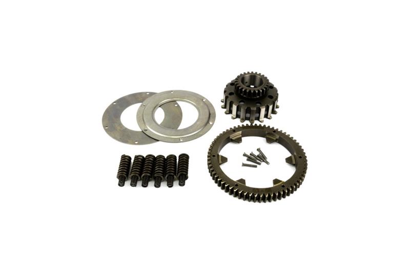 25270936 - Primaria Pinasco Z 24/63 denti dritti con pignone (8 molle) completo di parastrappi per Vespa PX dal 1998 in poi e BULL CLUTCH