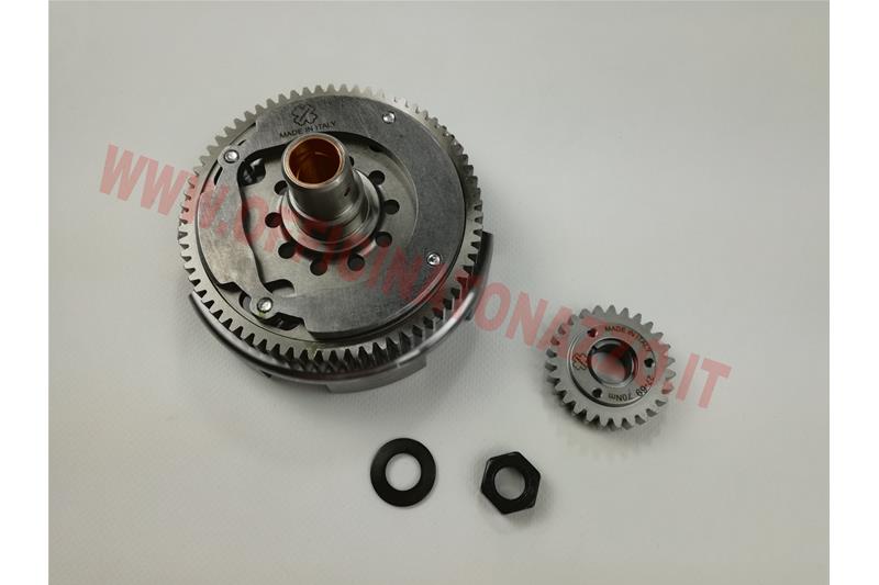 rapporti a dd z 27/69 completi di cestello frizion - Primaria Crimaz Z 27-69 denti dritti per Vespa 50 - ET3 - Primavera completo di parastrappi