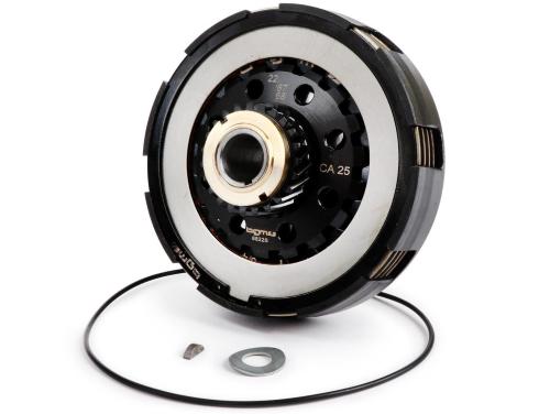 Frizione -BGM Pro Superstrong 2.0 Ultralube, tipo Cosa2/FL- per ingranaggio elastico 67/68 denti - Vespa PX80, PX125, PX150, T5 125cc, Cosa, Sprint150, Rally180, GT125/GTR125, TS125, GL150, Super125 (VNC1, 11001-), Super150 - 22 denti