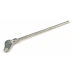 Fuel Tap Lever  for Vespa 125 V30-33T/VM1-2T /150 VL1-3T/VB1T/VGL1T  l 118 mm, aluminium,  "C/R", round, without net,  Grade 1 - faithful restoration
