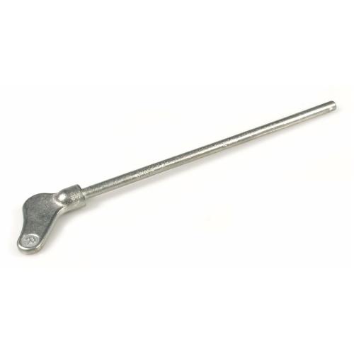 Fuel Tap Lever  for Vespa 125 V30-33T/VM1-2T /150 VL1-3T/VB1T/VGL1T  l 118 mm, aluminium,  "C/R", round, without net,  Grade 1 - faithful restoration