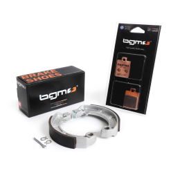 Brake pads -BGM PRO Sintersport- Vespa PX (2011-2017, 'Heng Tong' front disc brake + rear drum brake) - Vespa PX125/150 (ZAPM741, ZAPM742)