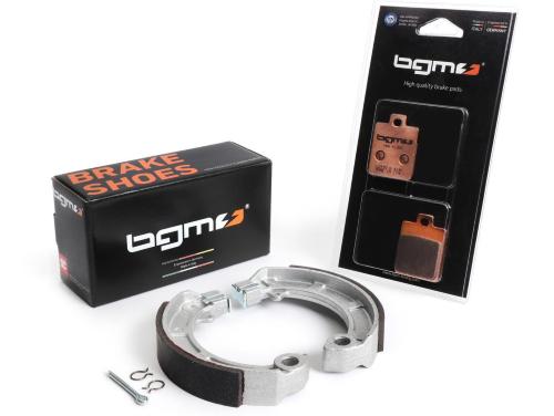 Ganasce freno -BGM PRO Sintersport- Vespa PX (2011-2017, freno a disco anteriore 'Heng Tong' + freno posteriore a tamburo) - Vespa PX125/150 (ZAPM741, ZAPM742)