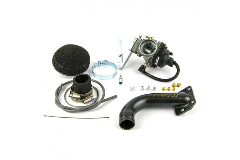 Pinasco carburettor kit complete with manifold, air filter for Vespa Farobasso Ø 22