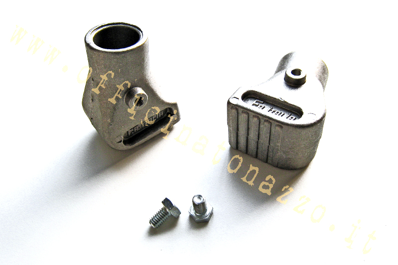 Scarpette cavalletto Vespa in alluminio sabbiato Ø20mm