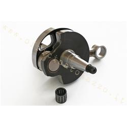 amt166 - Mazzucchelli crankshaft anticipated stroke 57 cone 20 for Vespa PX / PE200 and Rally (Ducati ignition)