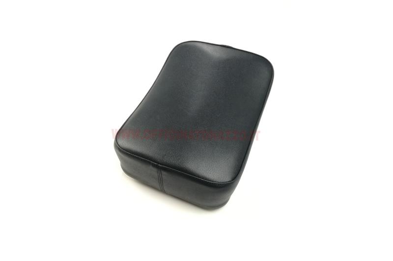 Rear shaped black color Cushion for Vespa 125 VNB1T / 6T - 150 VBA1T - VBB1T / 2T GL with interlocking attack