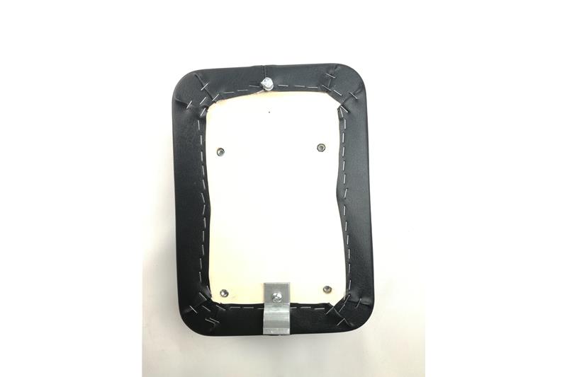 Funda en forma de cojín de color negro para Vespa 125 VNB1T / 6T - 150 VBA1T - VBB1T / 2T GL con tapón de cierre