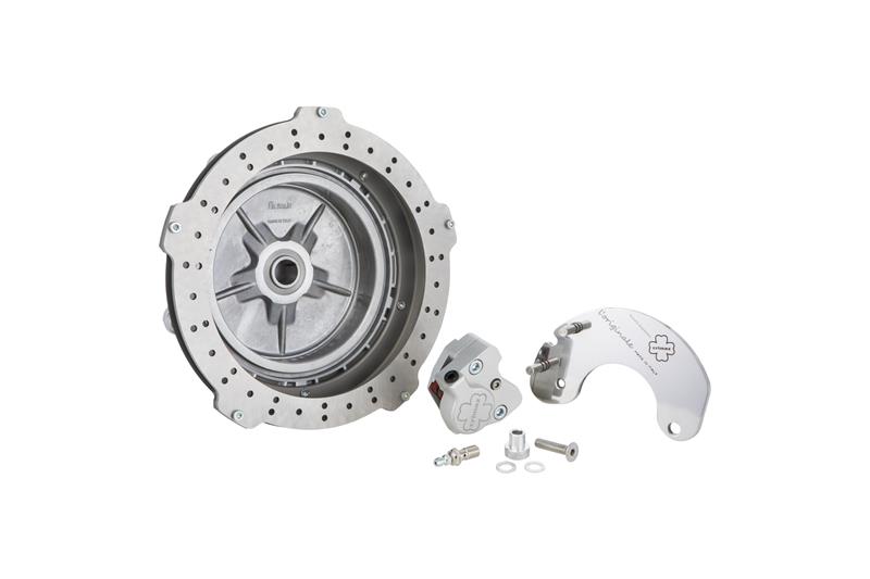 Front hydraulic disc brake CRIMAZ perimeter disc with drum original type for Vespa rally - sprint - gl