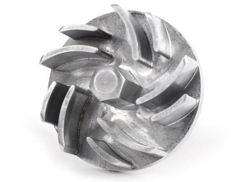 Girante pompa acqua BGM PRO BGM4830 in alluminio CNC per Piaggio, Gilera e Italjet 125-180 2T LC compatibili, riferimento Piaggio 487167.