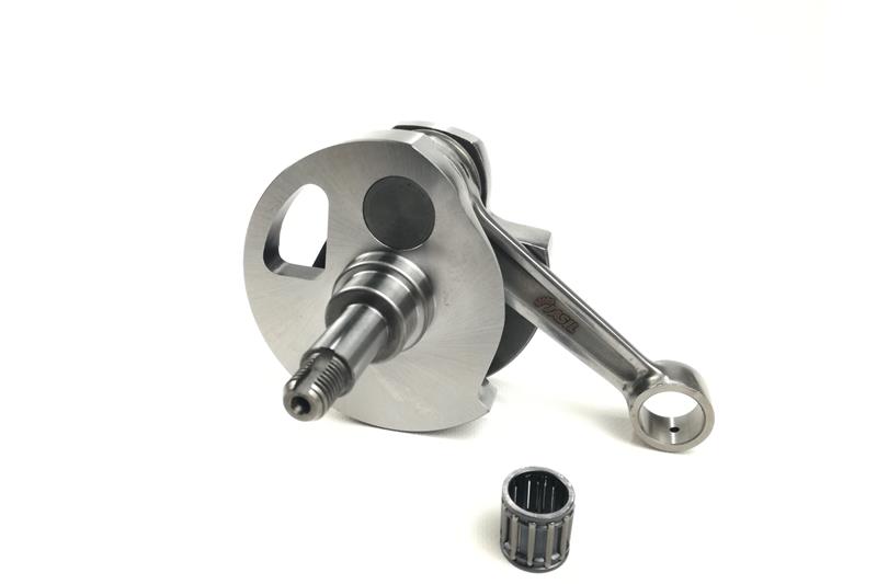 JASIL Advance Crankshaft for Vespa PX 125/150 cc stroke 57 cone 20 with polished connecting rod.