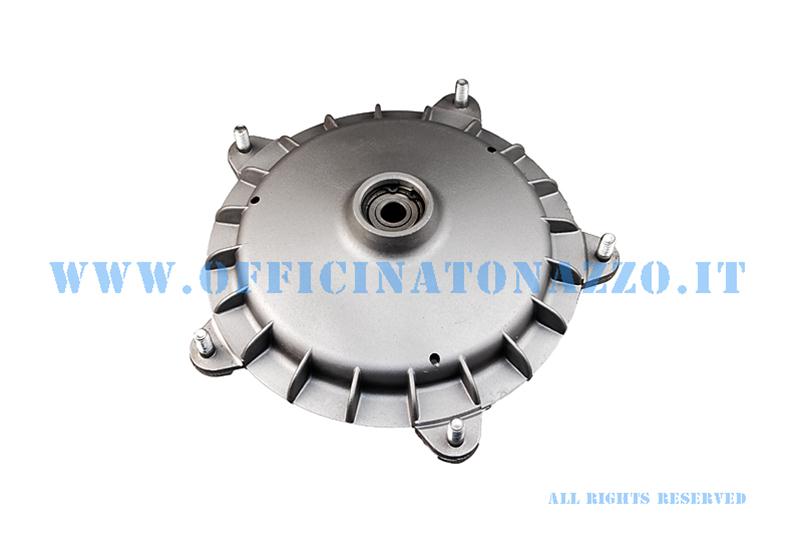Tamburo freno anteriore completo di cuscinetto  con perno da 16mm. Vespa PX 125/150 dal 1978 al 1981