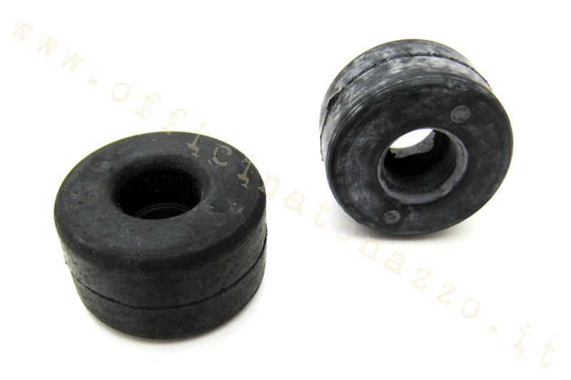 Amortiguador trasero inferior Silent Block para Vespa PK (Ø interno 13 mm, Ø externo 38 mm, espesor 21 mm)